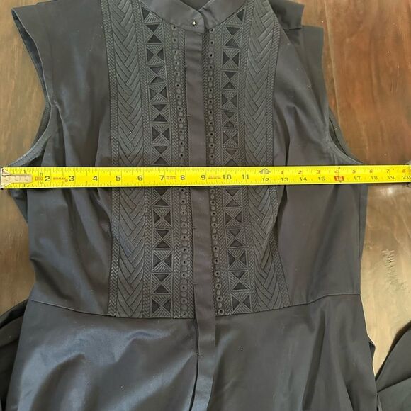 Elie Tahari Navy Blue Women's Dress Size 10 - Picture 12 of 13